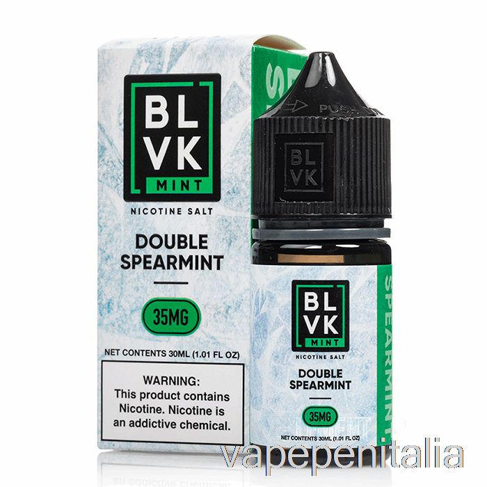 Vape In Italy Double Spearmint - Sali Di Menta Blvk - 30ml 50mg